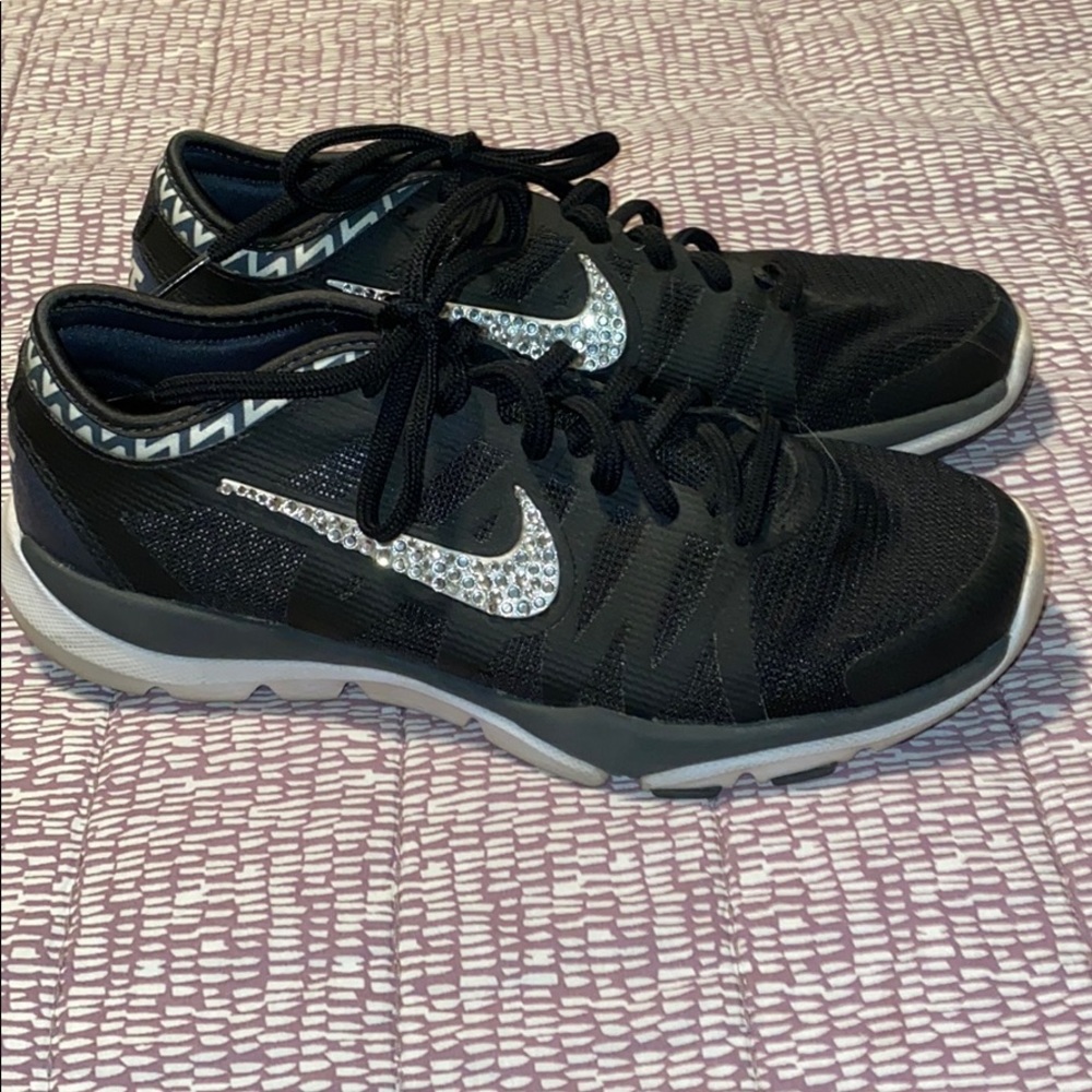 bling nike running shoes